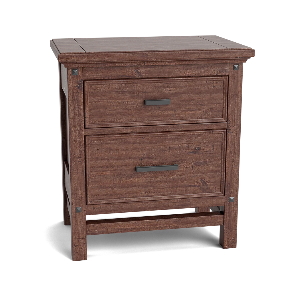 Wolfe 2 drawer nightstand deals